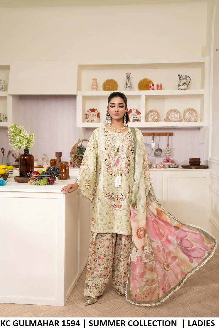 Karma Gul-Mahar 1594 Celadon Green