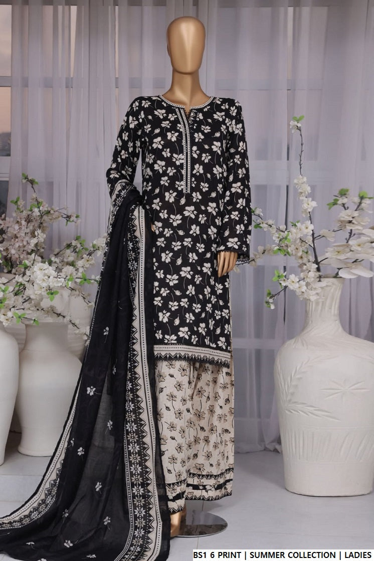 BS1 6 BLACK | FARSHI SHALWAR