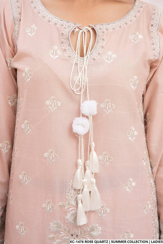 KC 1476 ROSE QUARTZ | FARSHI SHALWAR