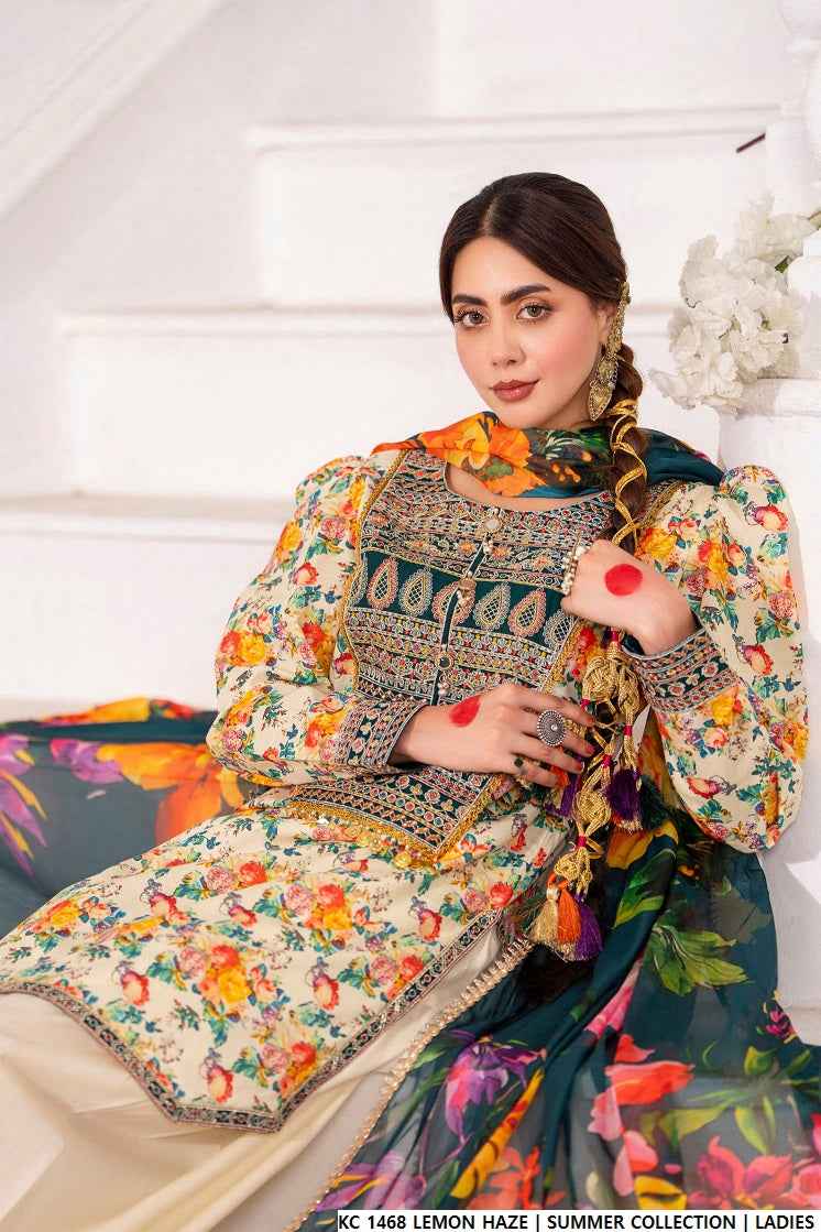 KC 1468 LEMON HAZE | FARSHI SHALWAR