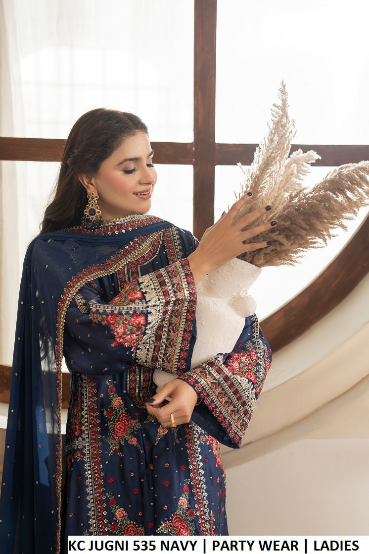 Karma Jugni 535 Deep Navy