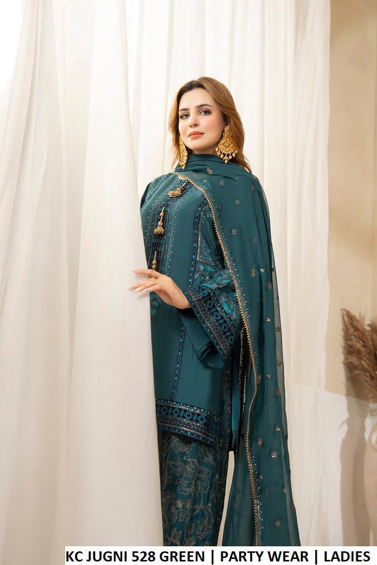 Karma Jugni 528 Peacocok Green