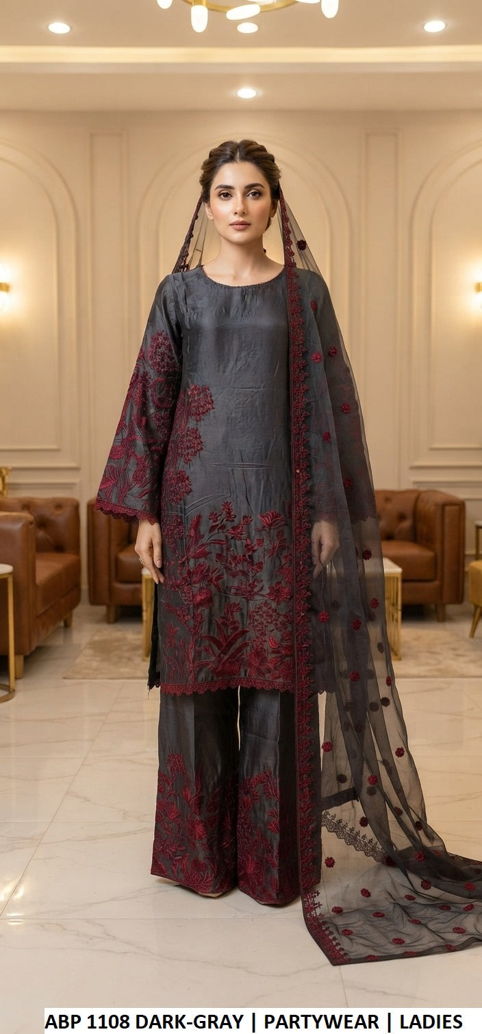 ABP 1108 DARK GRAY |SILK