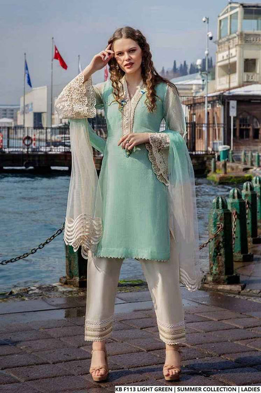 Khuda Baksh Collection Pakistan – Hand-Embroidered Luxury Designer Dress by Amir Boutique