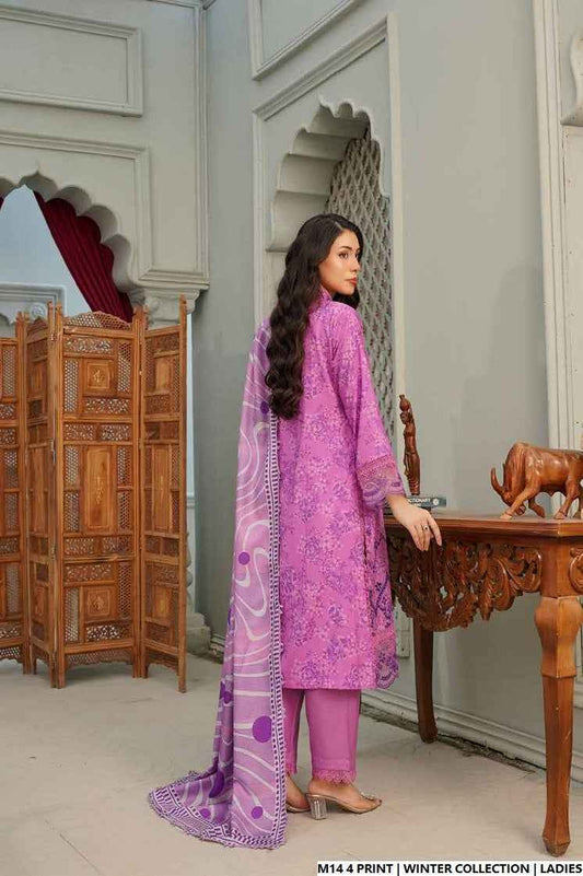 Pakistani women's lawn A-Line printed casual shirt side view