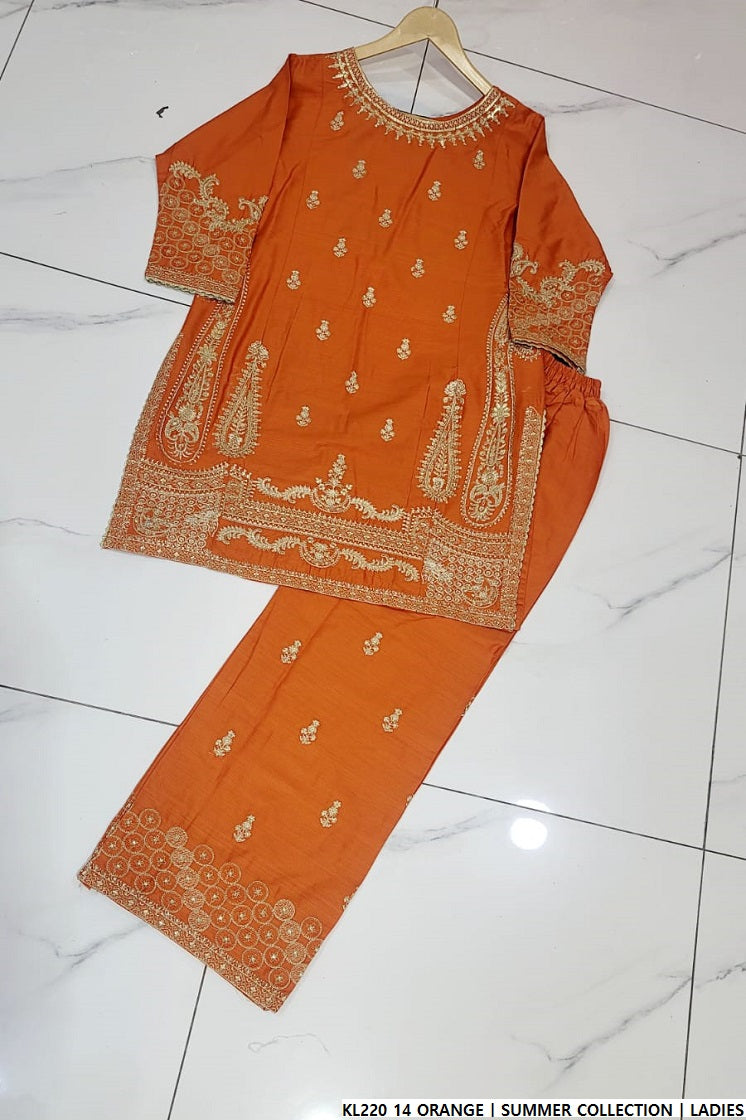 KL220 14 ORANGE | TWO PIECE
