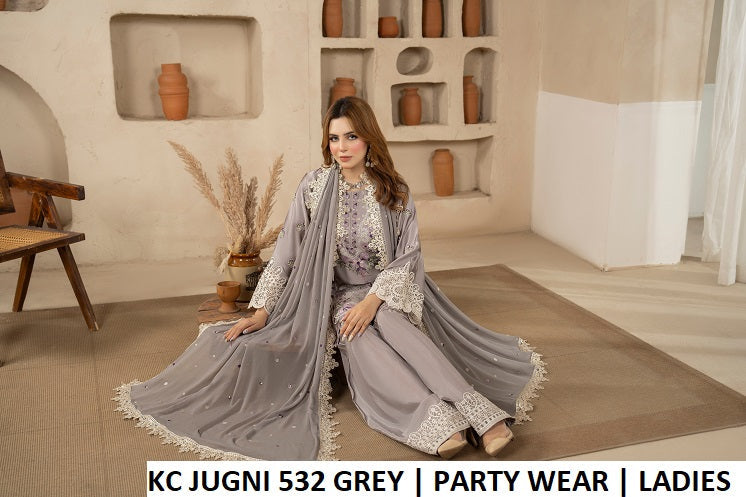Karma Jugni 532 Taupe Grey