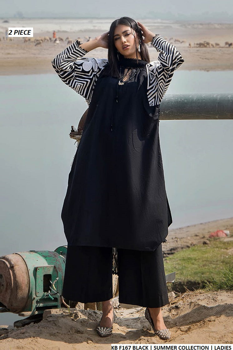 KB F167 BLACK | TWO PIECE
