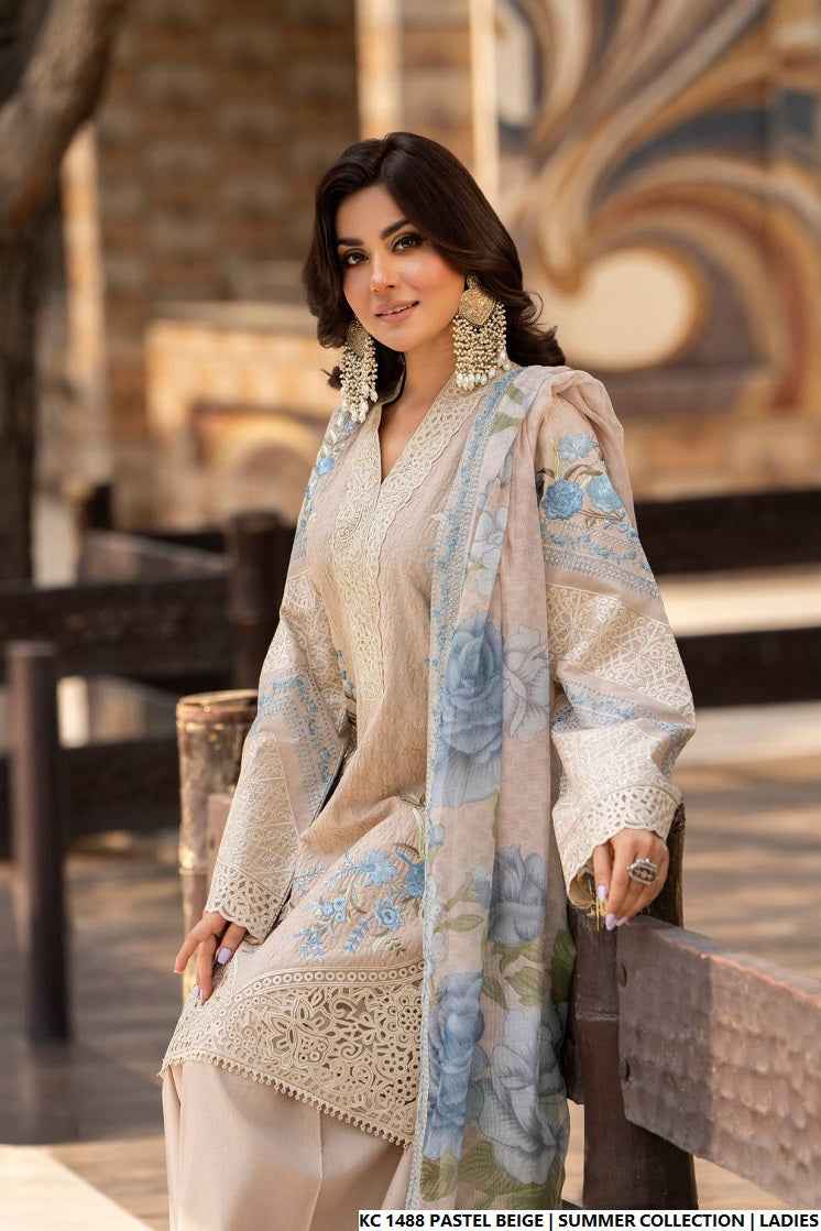KC 1488 PASTEL BEIGE | FARSHI SHALWAR
