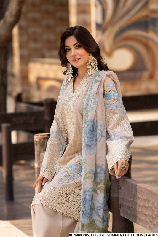 KC 1488 PASTEL BEIGE | FARSHI SHALWAR