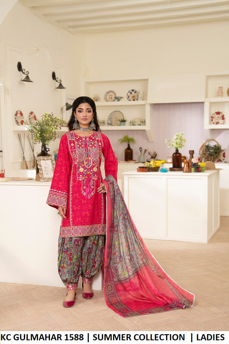 Karma Gul-Mahar 1588 Fuchsia