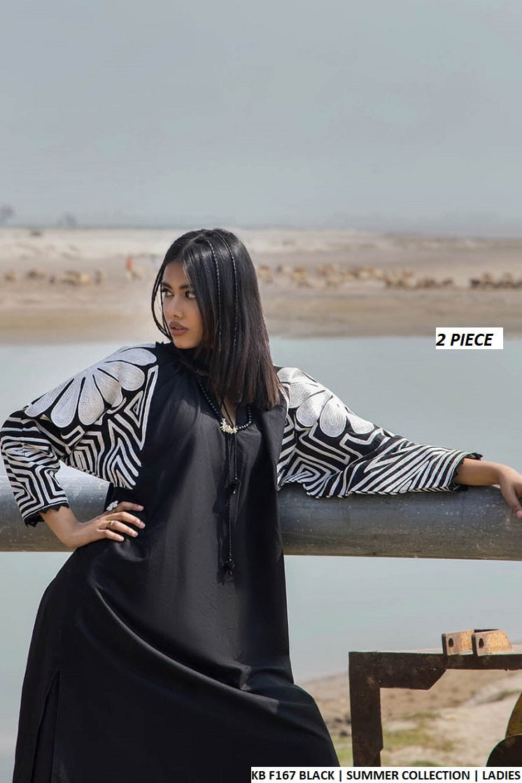 KB F167 BLACK | TWO PIECE