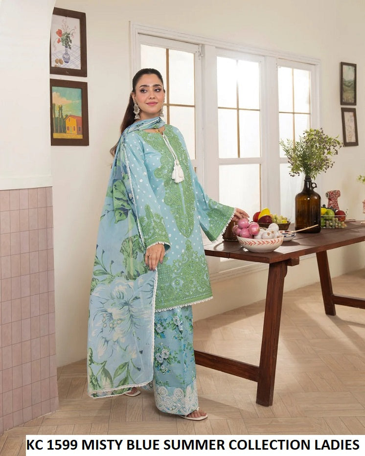 Karma Flora 1599 MISTY BLUE