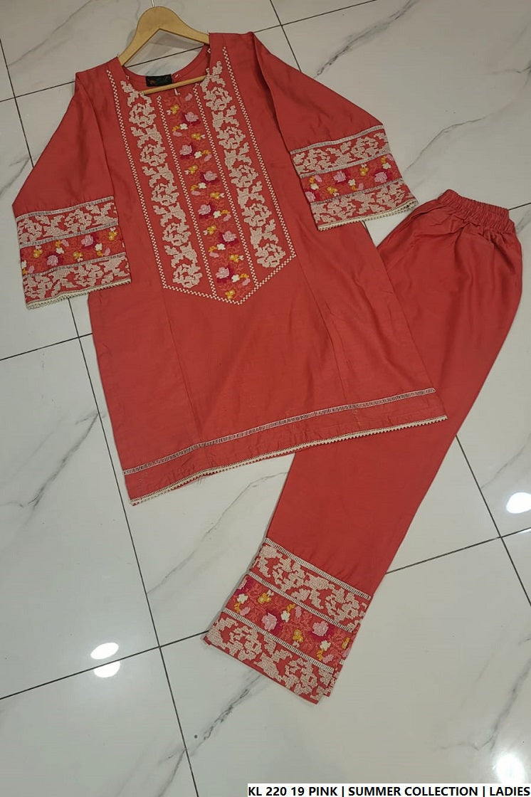 KL220 19 PINK | TWO PIECE