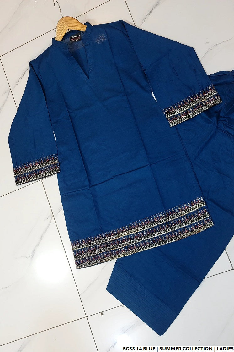 SG33 14 BLUE | FARSHI SHALWAR