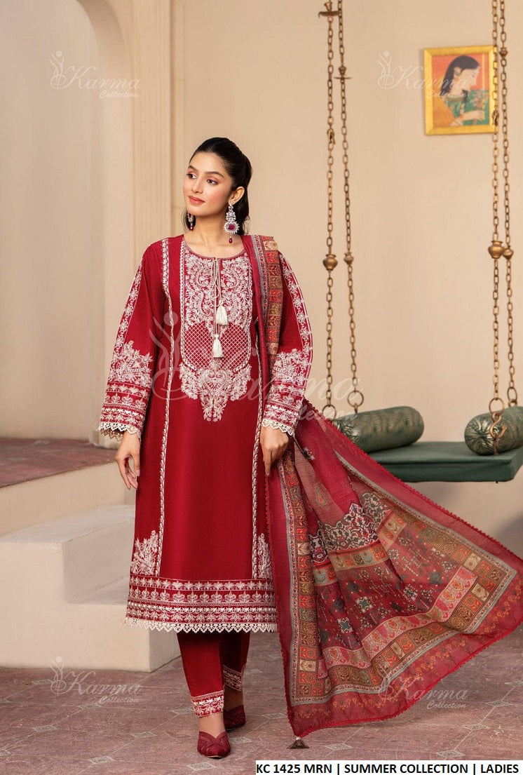 KC 1425 SAFFRON RED