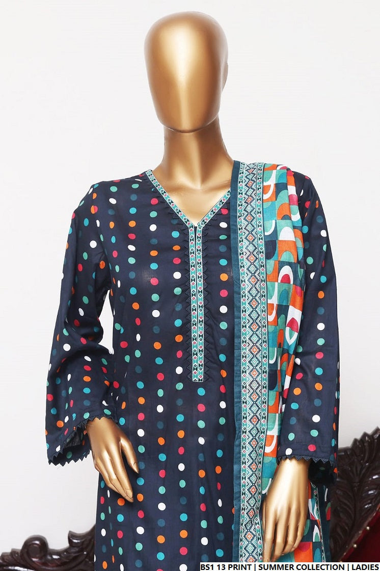 BS1 13 PRINT | FARSHI SHALWAR