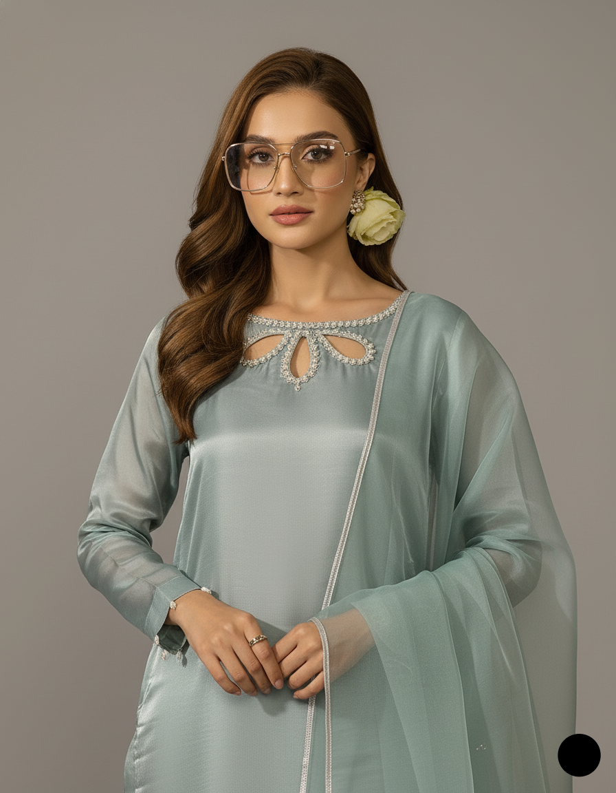 ABL 105 LITE GREEN | FARSHI SHALWAR