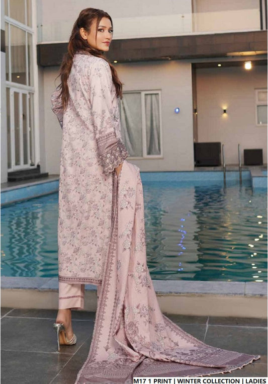 Pakistani women's lawn A-Line printed casual shirt side view