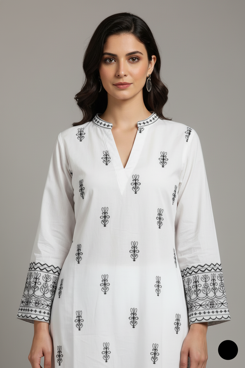 SG 34 WHITE | FARSHI SHLWAR