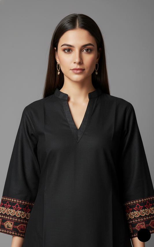 SG33 1 | BLACK | FARSHI SHALWAR