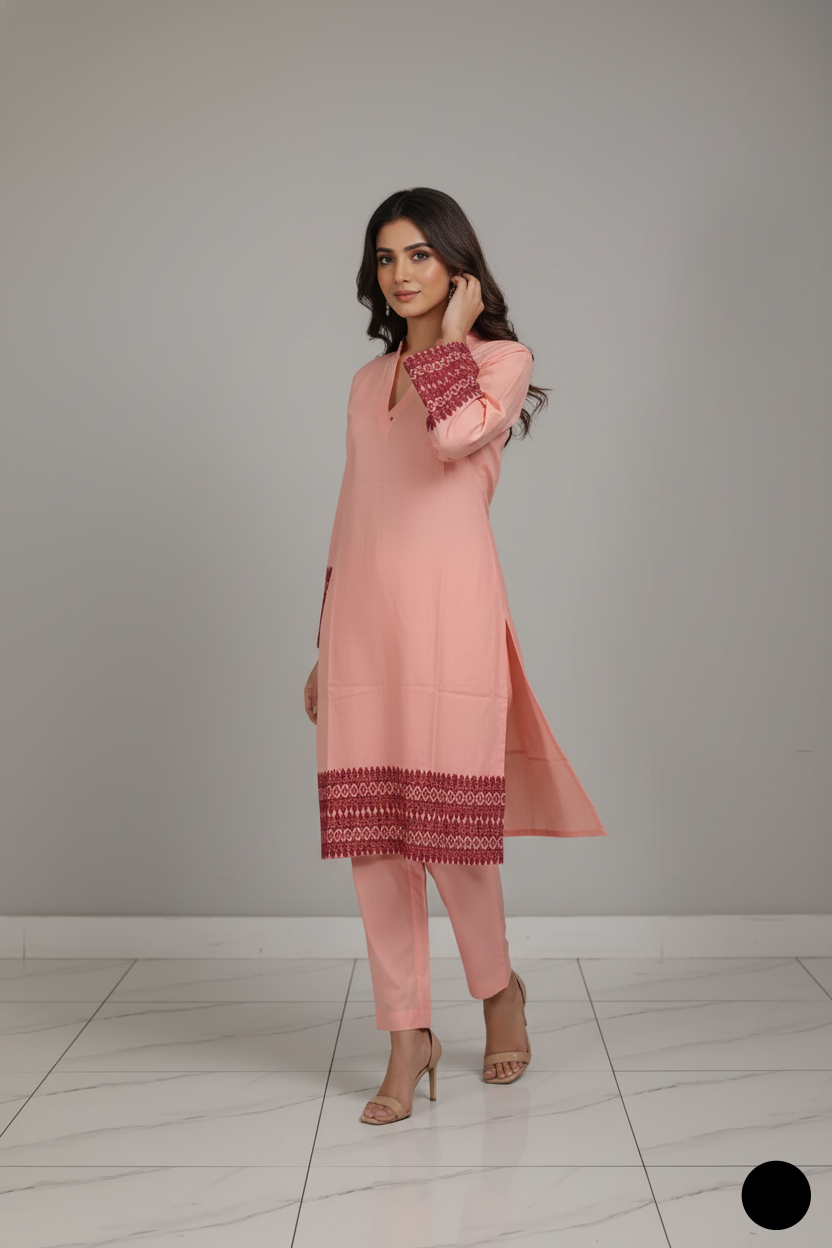 SG33 8 PEACH | FARSHI SHALWAR
