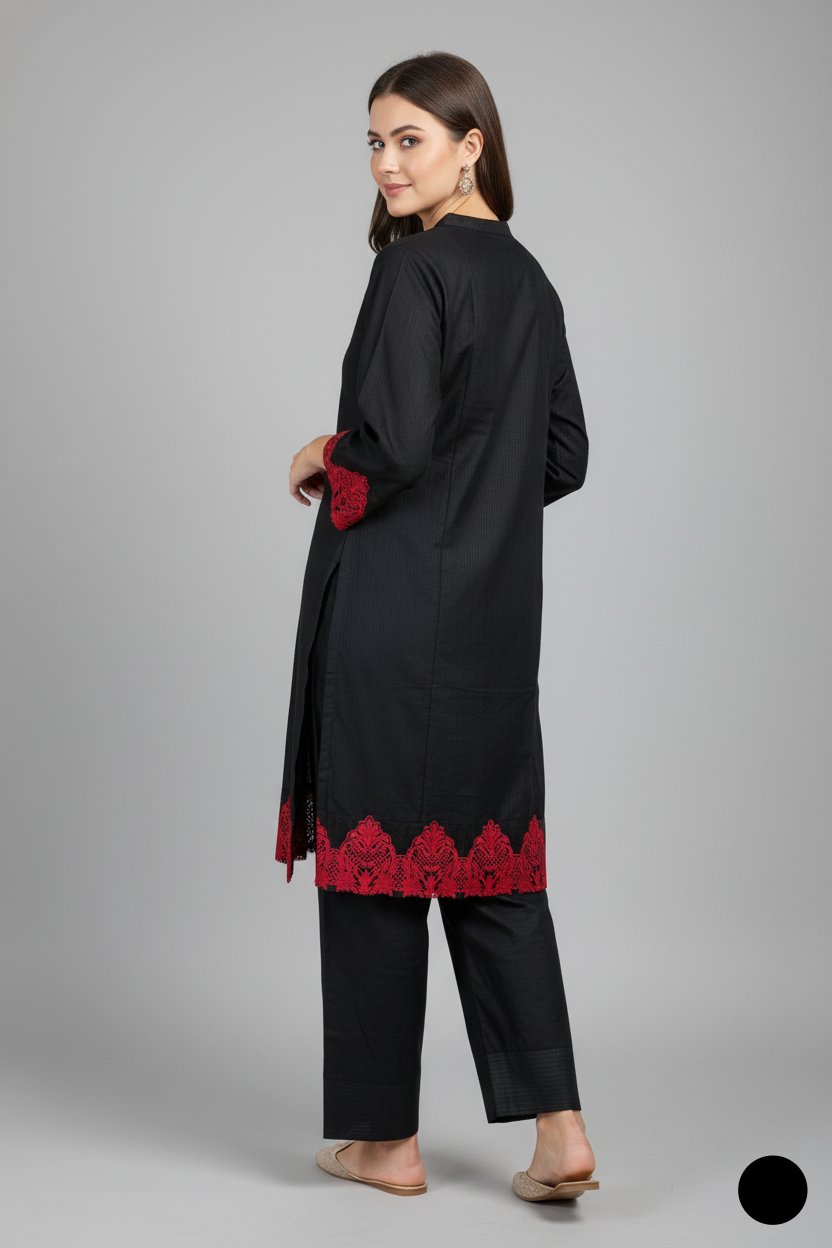 SG33 5 BLACK | FARSHI SHALWAR