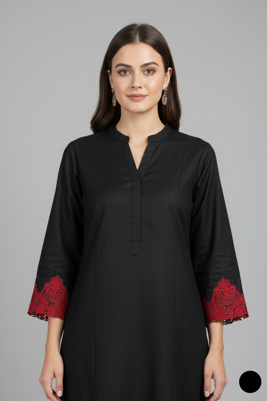 SG33 5 BLACK | FARSHI SHALWAR