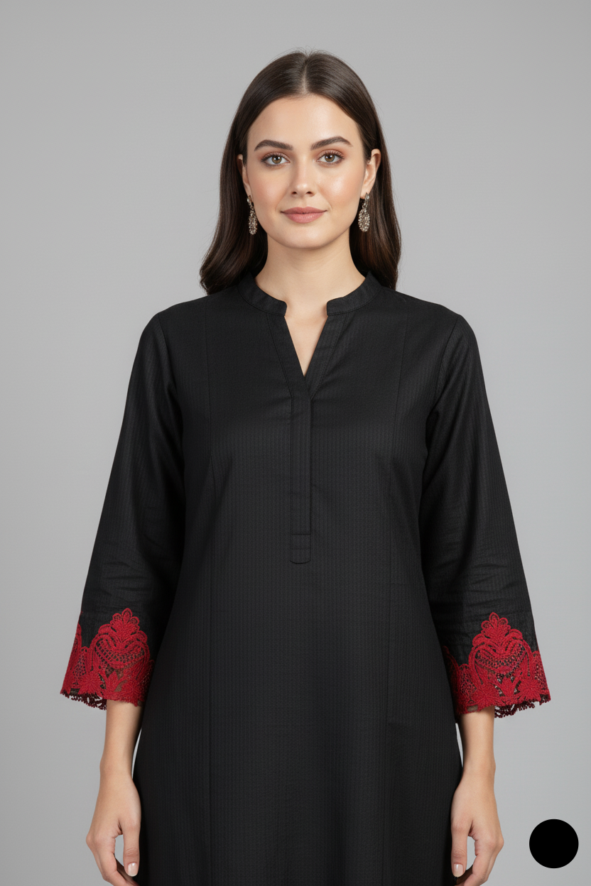 SG33 5 BLACK | FARSHI SHALWAR