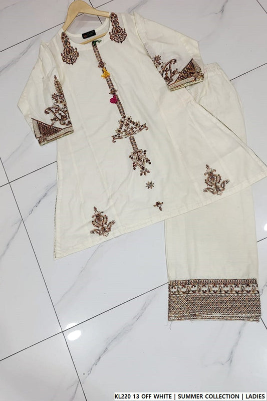 KL220 13 OFF WHITE | TWO PIECE
