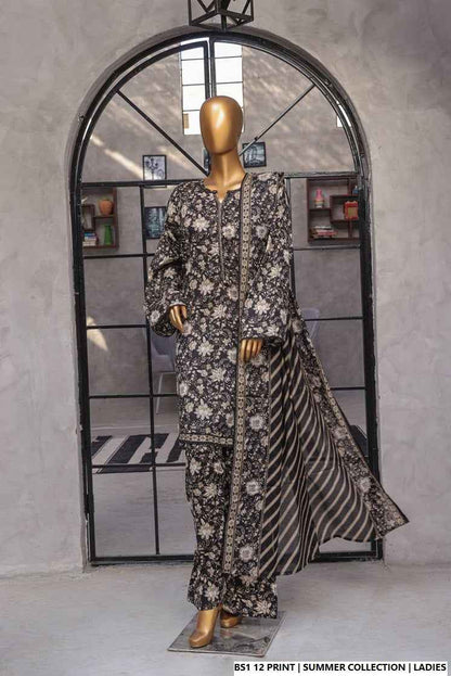 BS1 12 PRINT | FARSHI SHALWAR