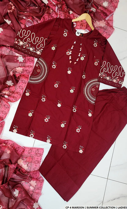 CP 4 MAROON | FARSHI SHALWAR