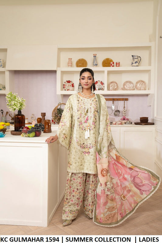 Karma Gul-Mahar 1594 Celadon Green