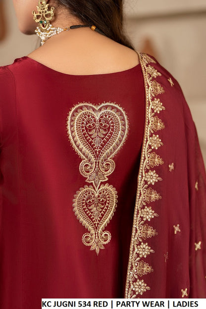 Karma Jugni 534 Wine Red
