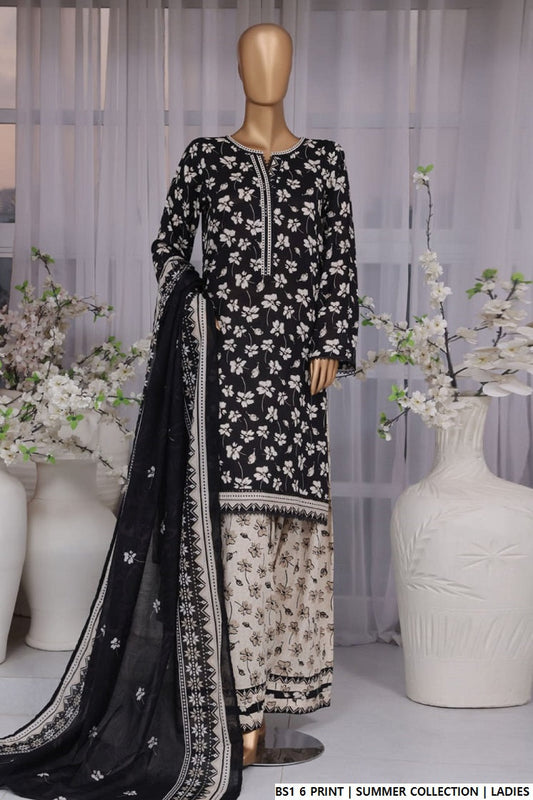 BS1 6 BLACK | FARSHI SHALWAR