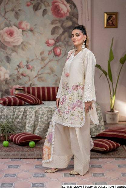 KC 1449 SNOW | FARSHI SHALWAR