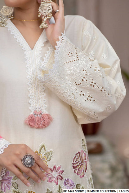 KC 1449 SNOW | FARSHI SHALWAR