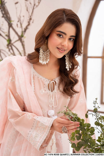 KC 1476 ROSE QUARTZ | FARSHI SHALWAR