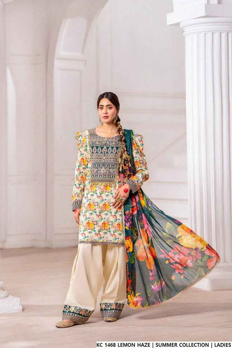 KC 1468 LEMON HAZE | FARSHI SHALWAR