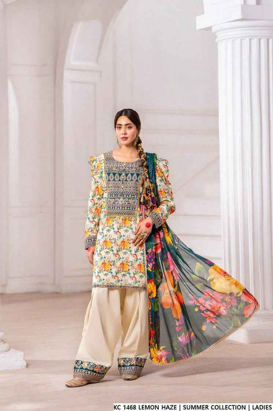 KC 1468 LEMON HAZE | FARSHI SHALWAR