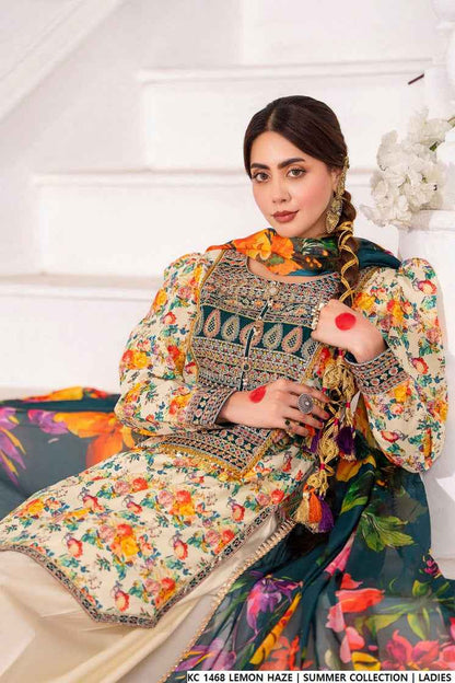 KC 1468 LEMON HAZE | FARSHI SHALWAR