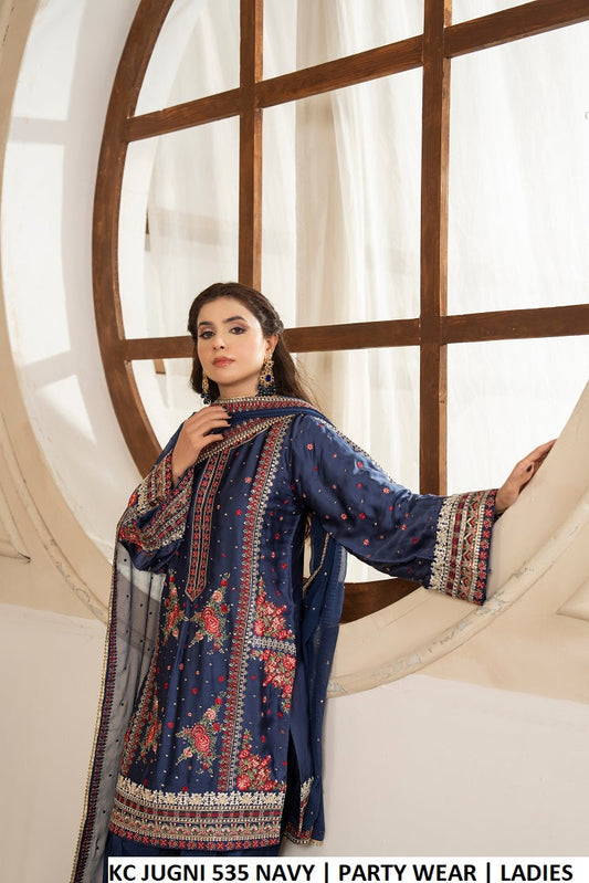 Karma Jugni 535 Deep Navy