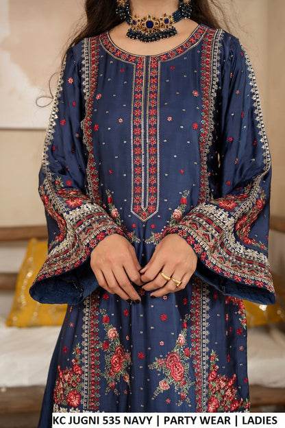 Karma Jugni 535 Deep Navy