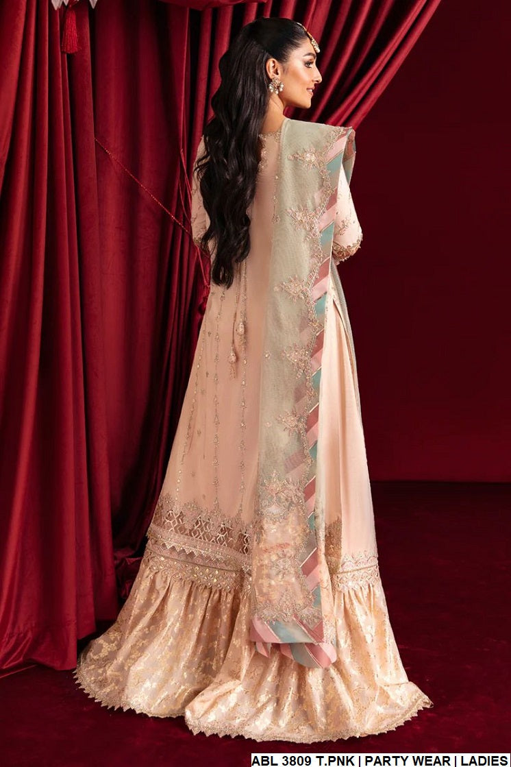 ABL 3809 Pakistani women's masuri outfit full view