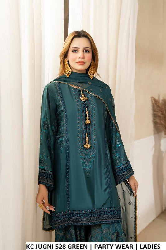 Karma Jugni 528 Peacocok Green