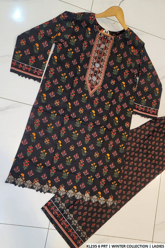 KL235 6 PRT Cotrise Pakistani women's straight shirt side view