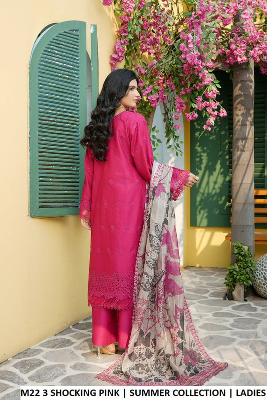 Pakistani women's cotton casual straight shirt with plazo side view