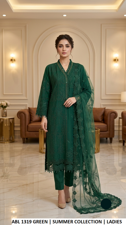 ABL 1319 BOTTLE GREEN