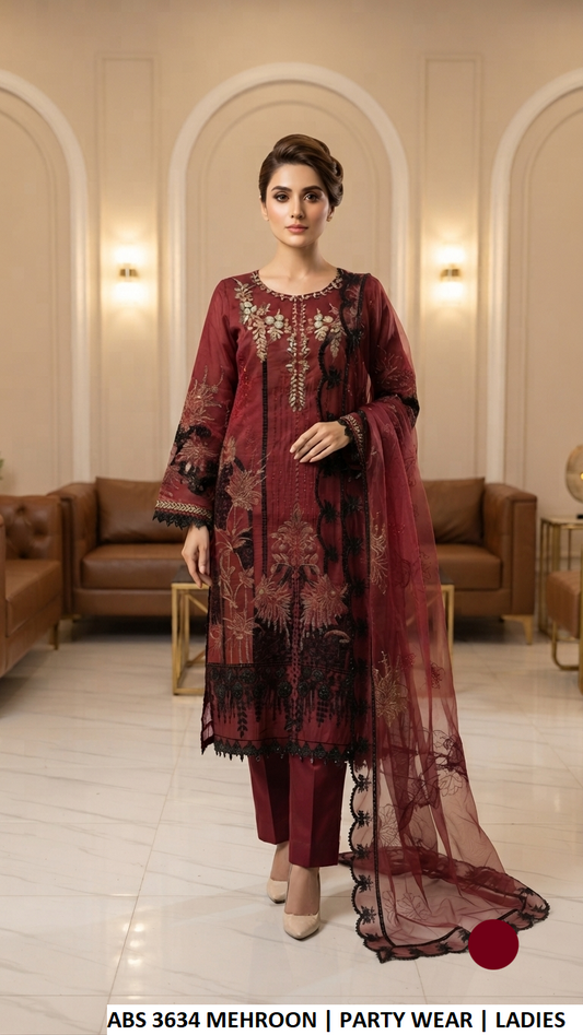 ABS 3634 MAROON