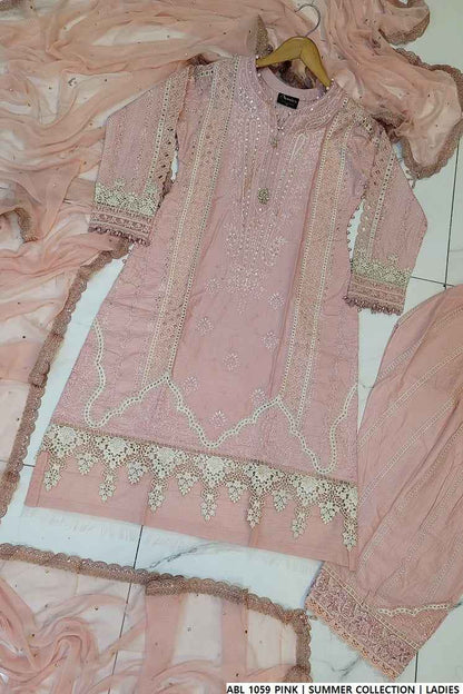 ABL 1059 PINK | FARSHI SHALWAR